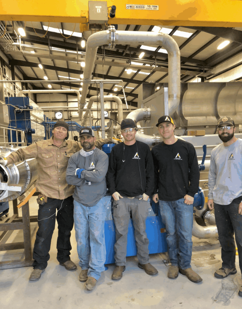 SAI team welding